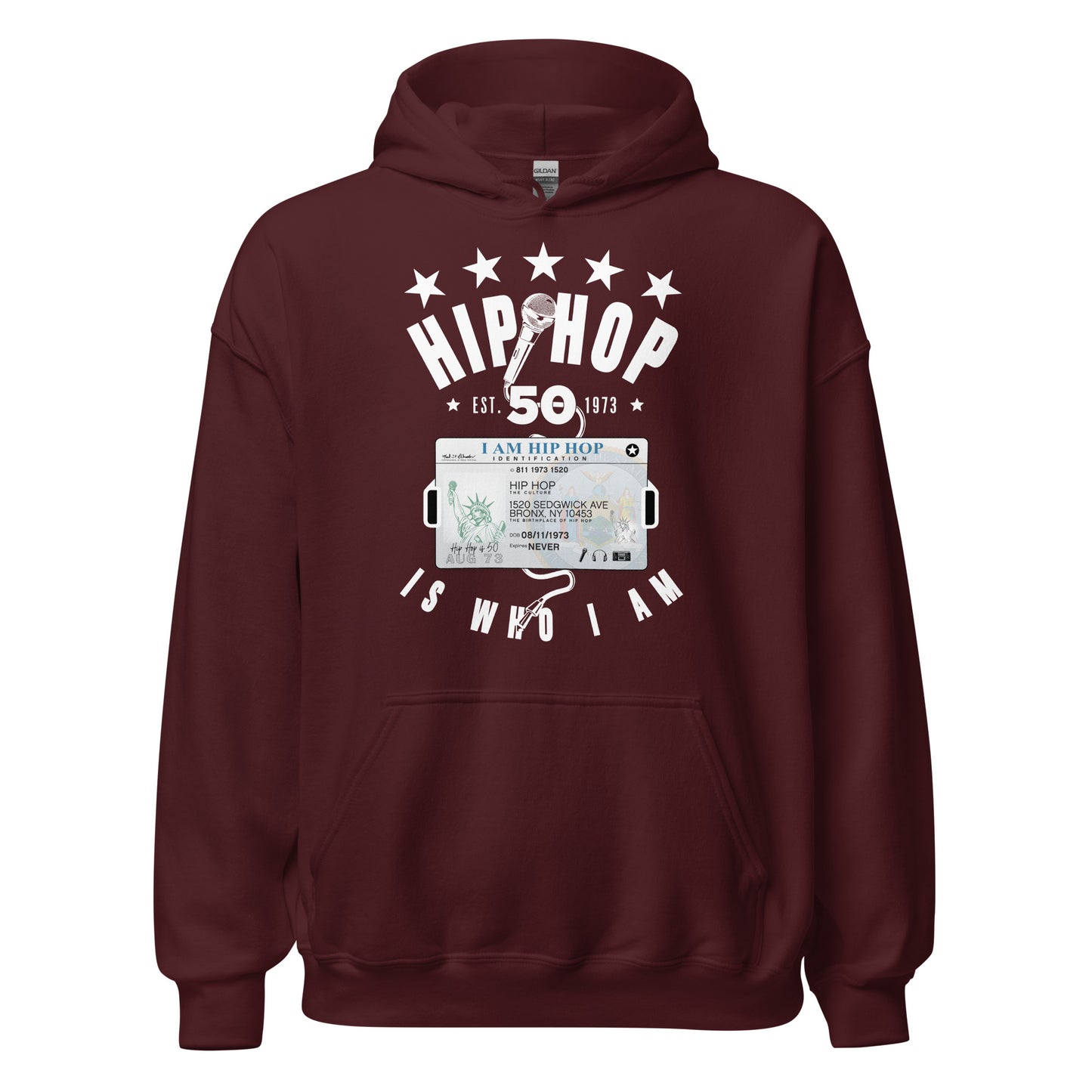 FYL Hip-Hop 50th Birthday Unisex Hoodie