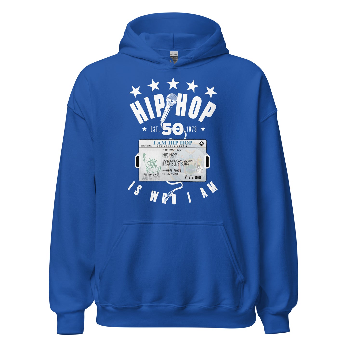 FYL Hip-Hop 50th Birthday Unisex Hoodie