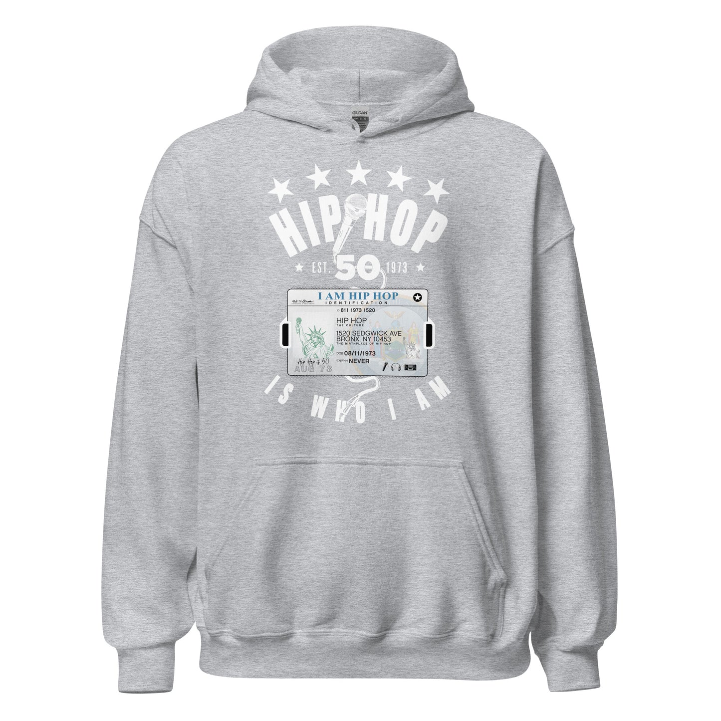 FYL Hip-Hop 50th Birthday Unisex Hoodie