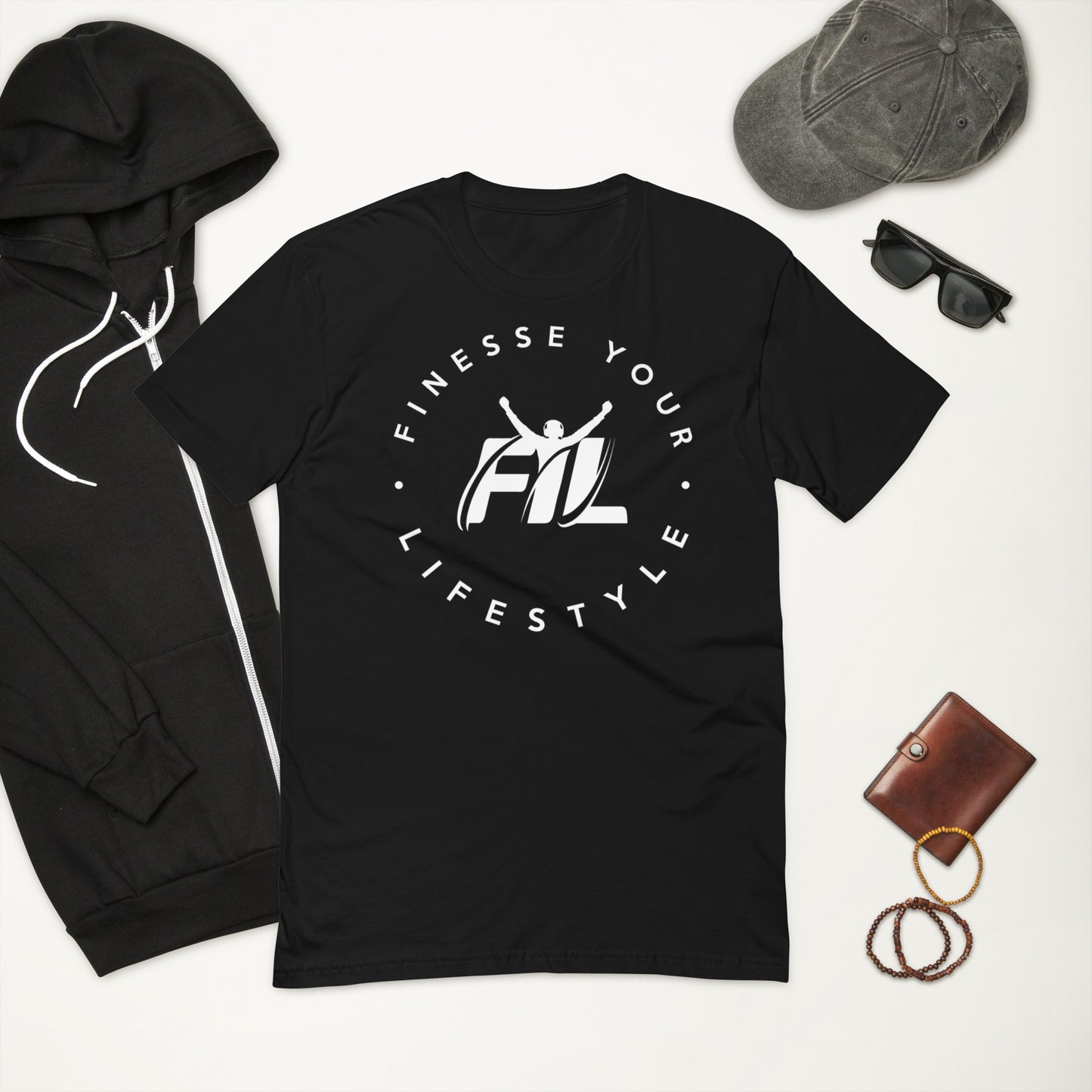 Mens FYL Short Sleeve T-shirt w/ white main logo