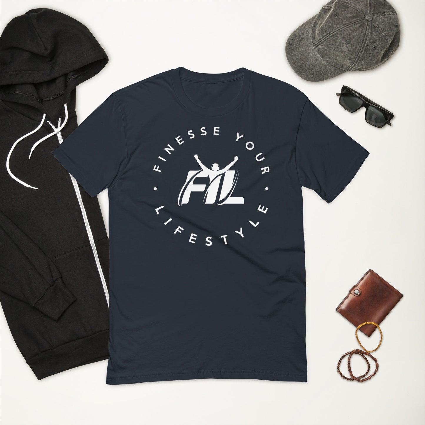 Mens FYL Short Sleeve T-shirt w/ white main logo