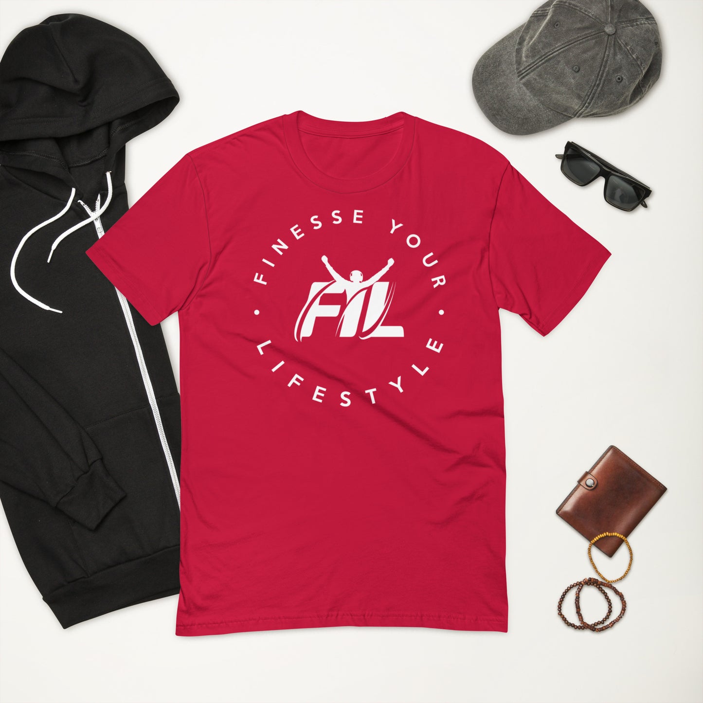 Mens FYL Short Sleeve T-shirt w/ white main logo
