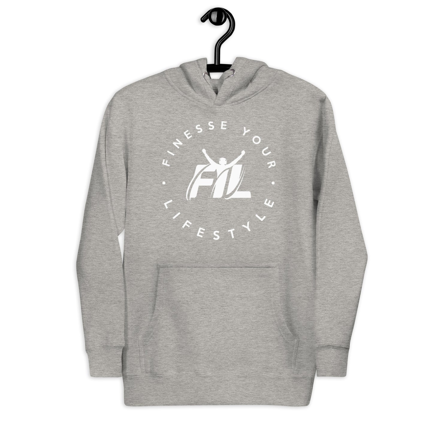 Men's FYL Cotton Heritage Hoodie w/ white male main logo