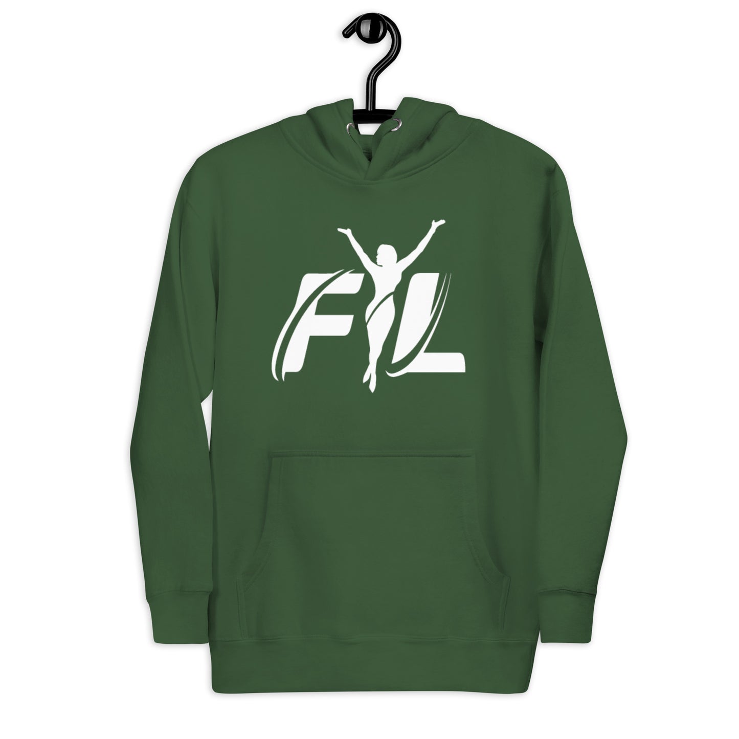 Women's FYL Cotton Heritage Unisex Hoodie w/ female white logo