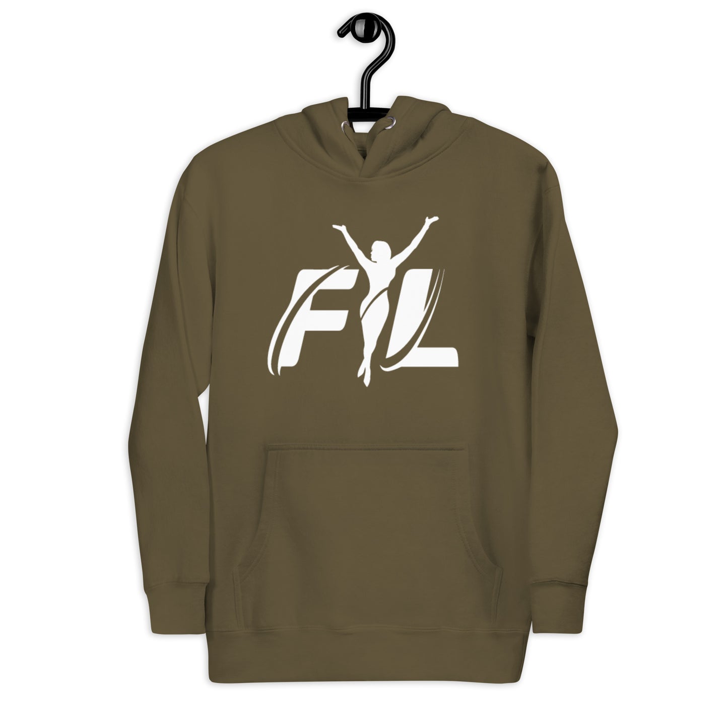 Women's FYL Cotton Heritage Unisex Hoodie w/ female white logo