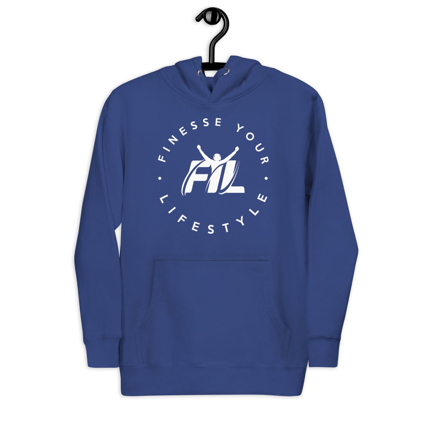 Men's FYL Cotton Heritage Hoodie w/ white male main logo