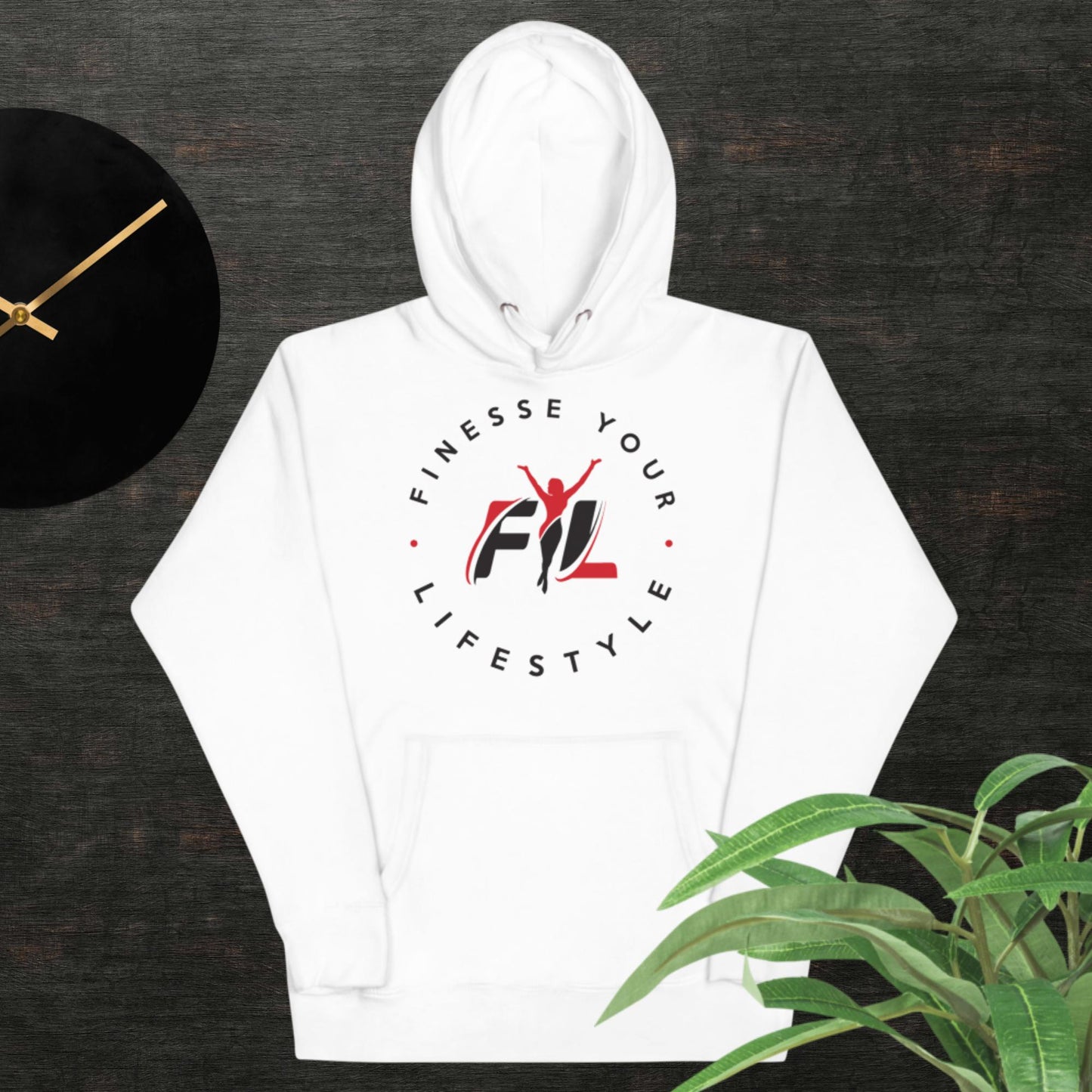 Womens FYL Hoodie w/ primary multi color logo
